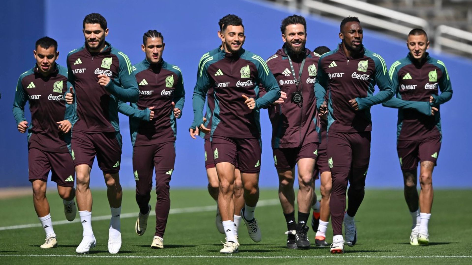 Selección mexicana entrenamiento 2024