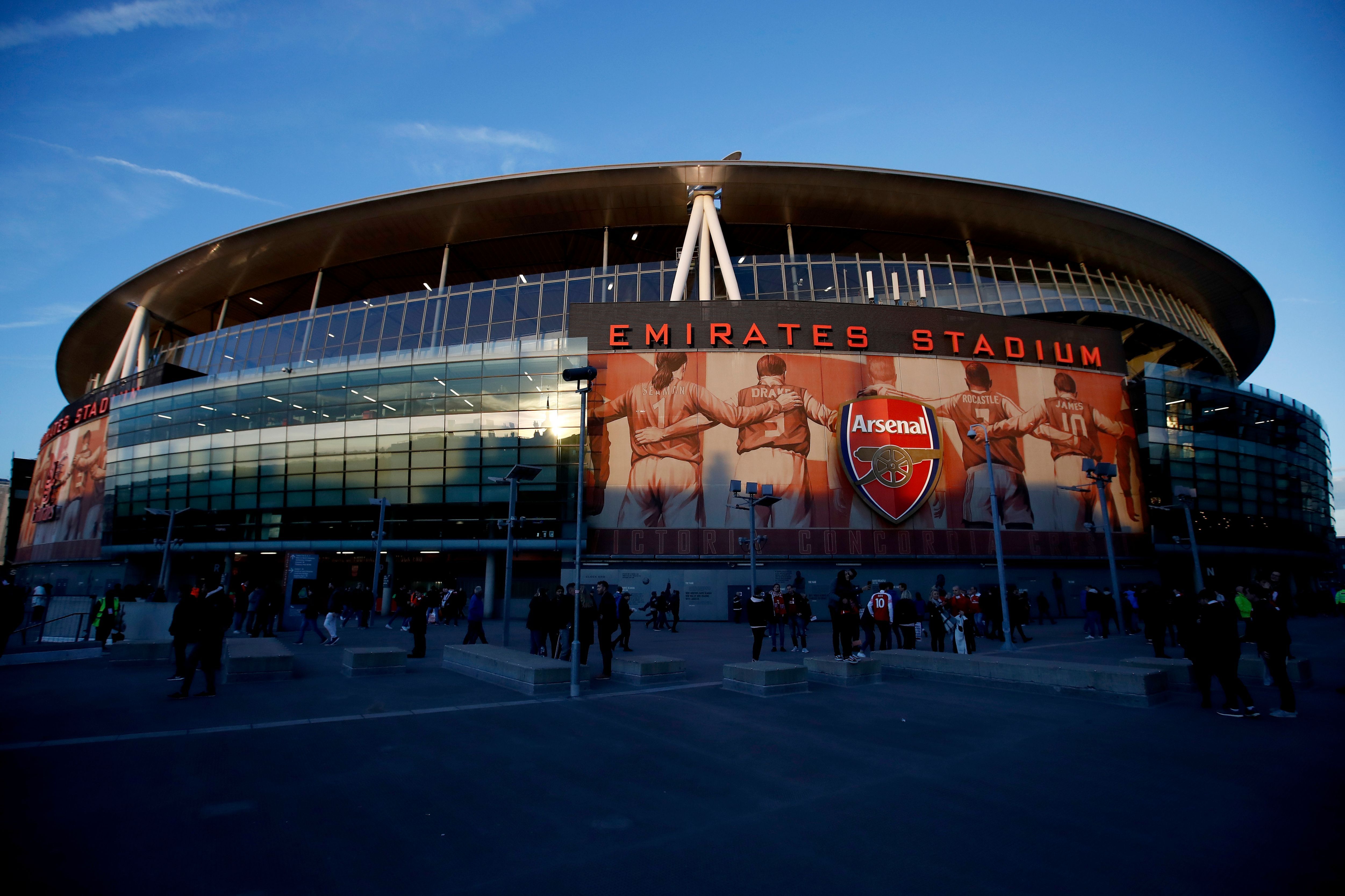 Arsenal Liverpool Emirates Stadium