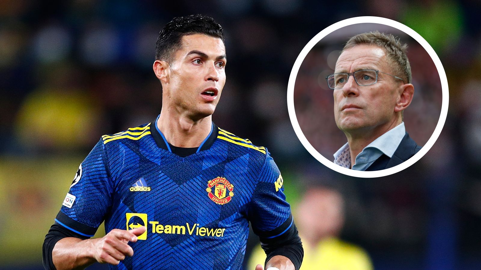 Cristiano Ronaldo Ralf Rangnick Manchester United