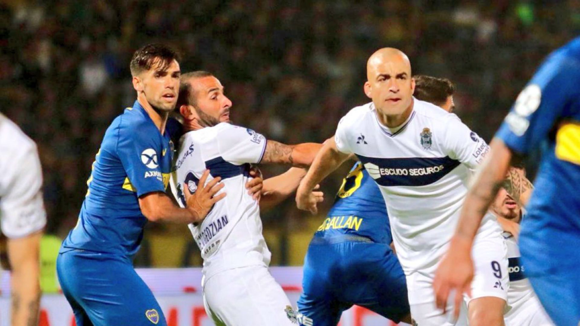 Emmanuel Mas Guevgeozian Silva Boca Gimnasia LP Copa Argentina 27092018