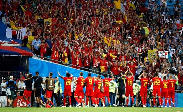 Belgium greet fans