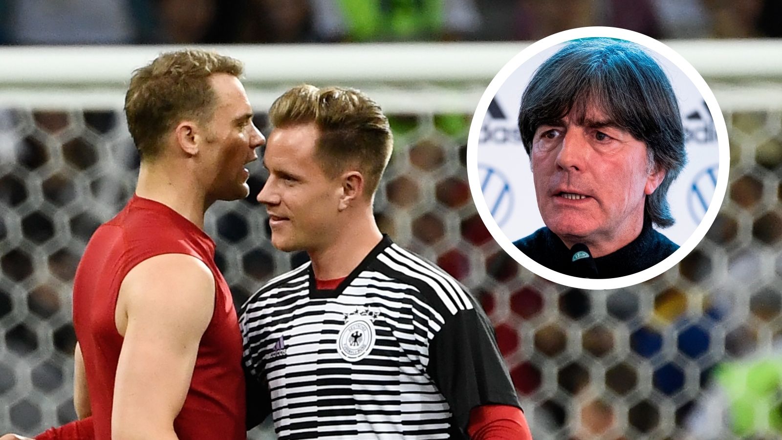 Joachim Löw Manuel Neuer Marc Andre ter Stegen