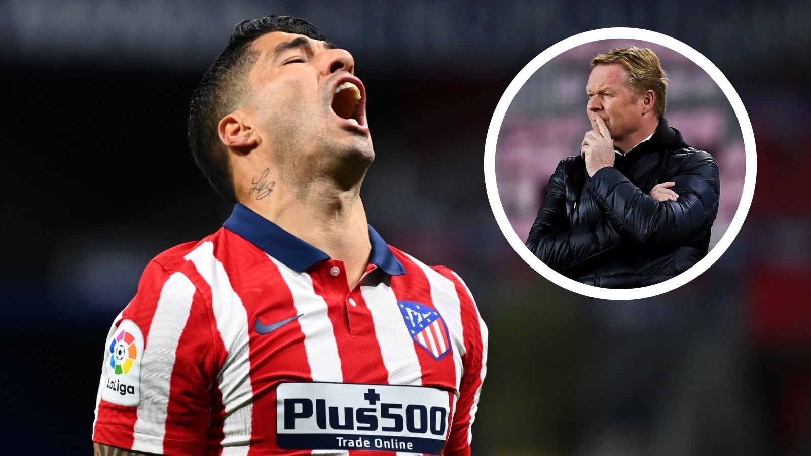 Luis Suarez Ronald Koeman