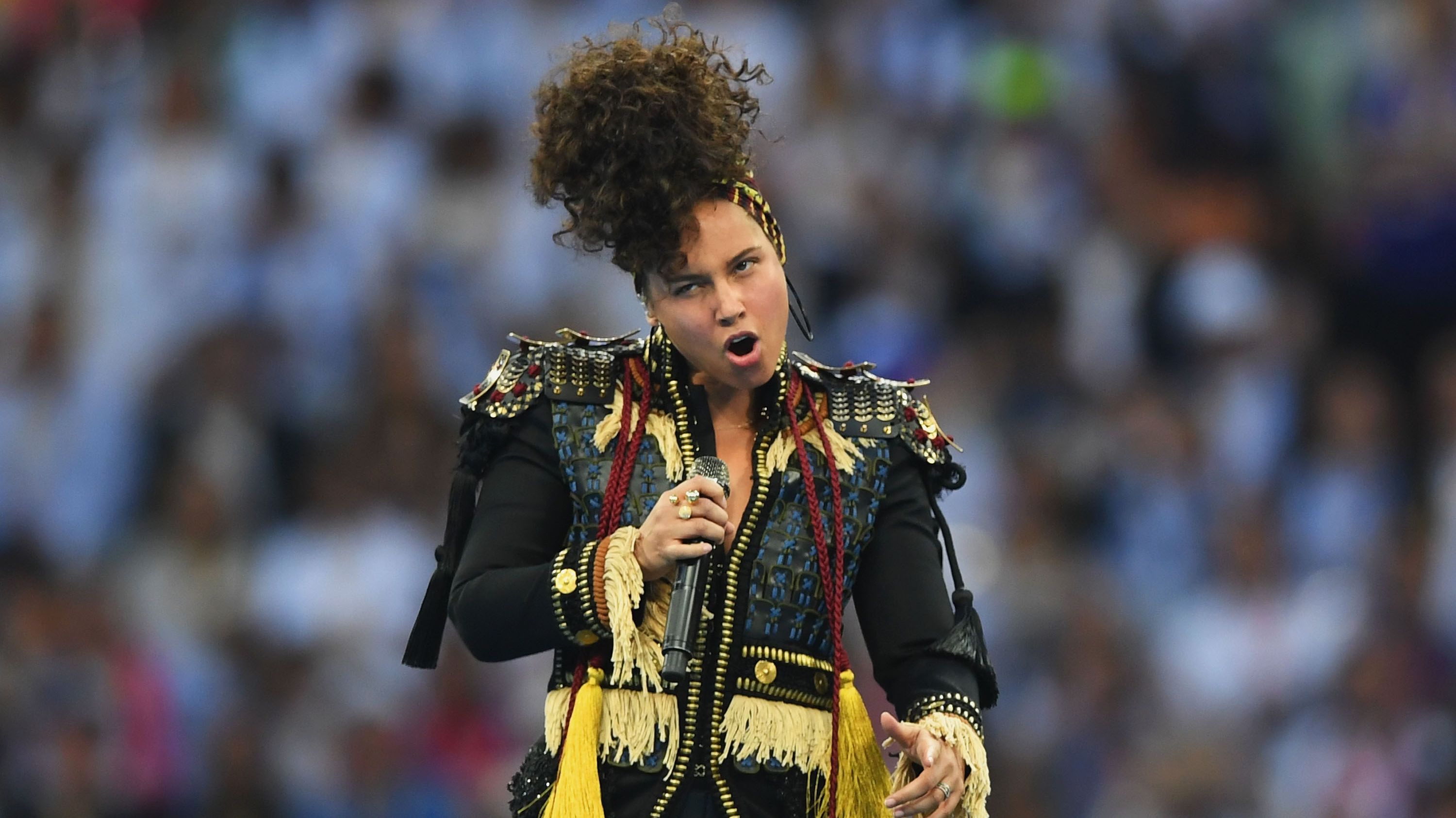 Alicia Keys Champions League 2016