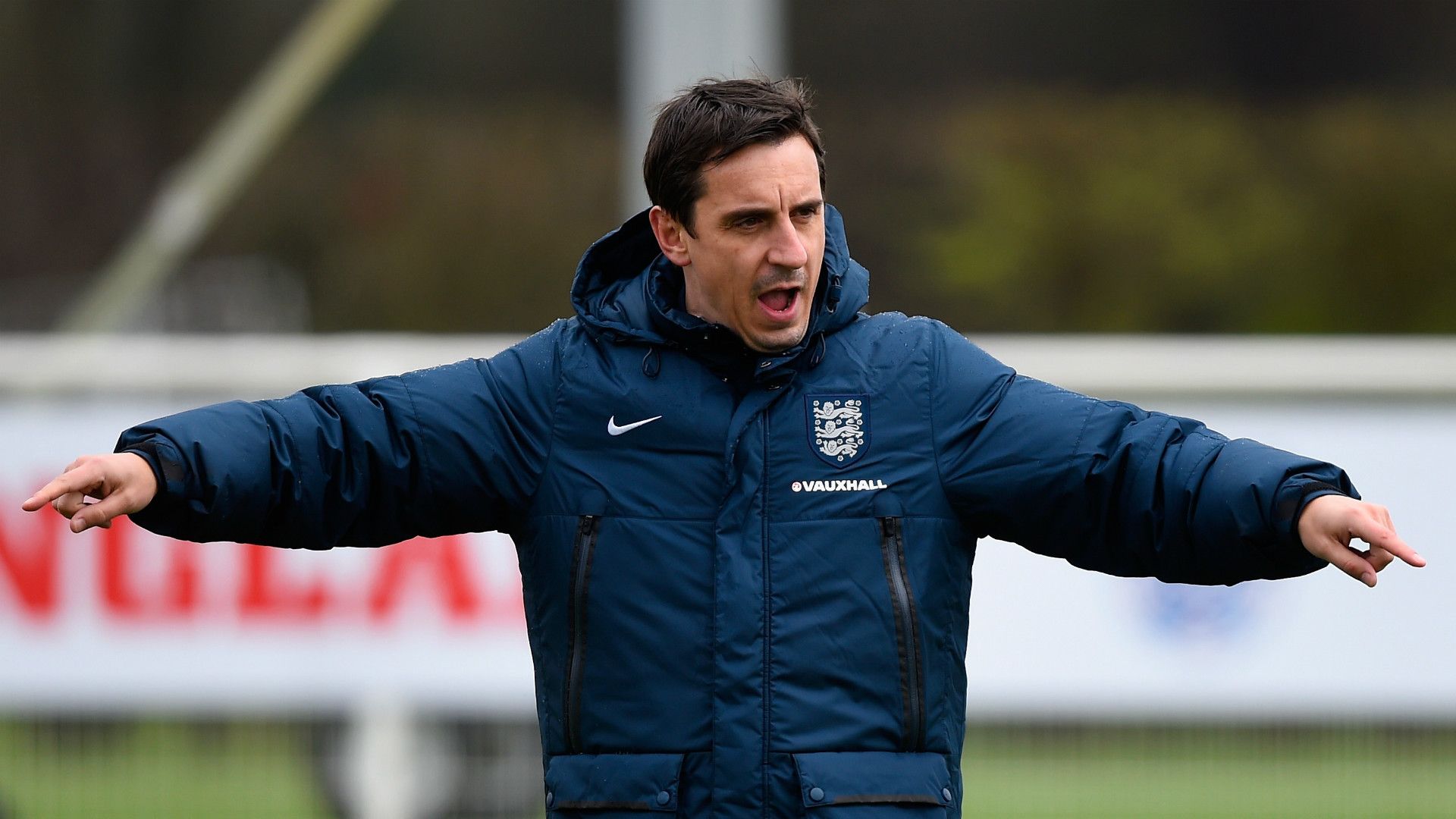 Gary Neville England Training 25032015