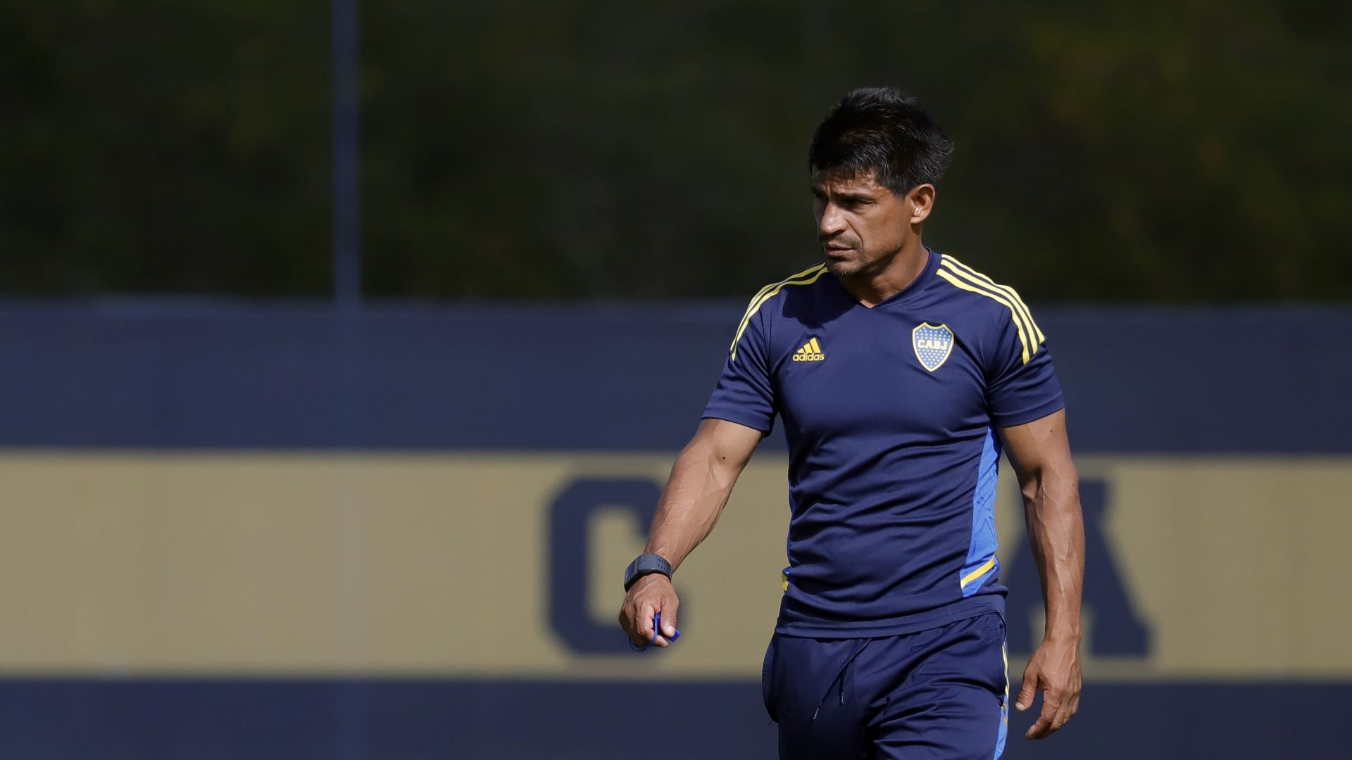 hugo ibarra boca entrenamiento 2023