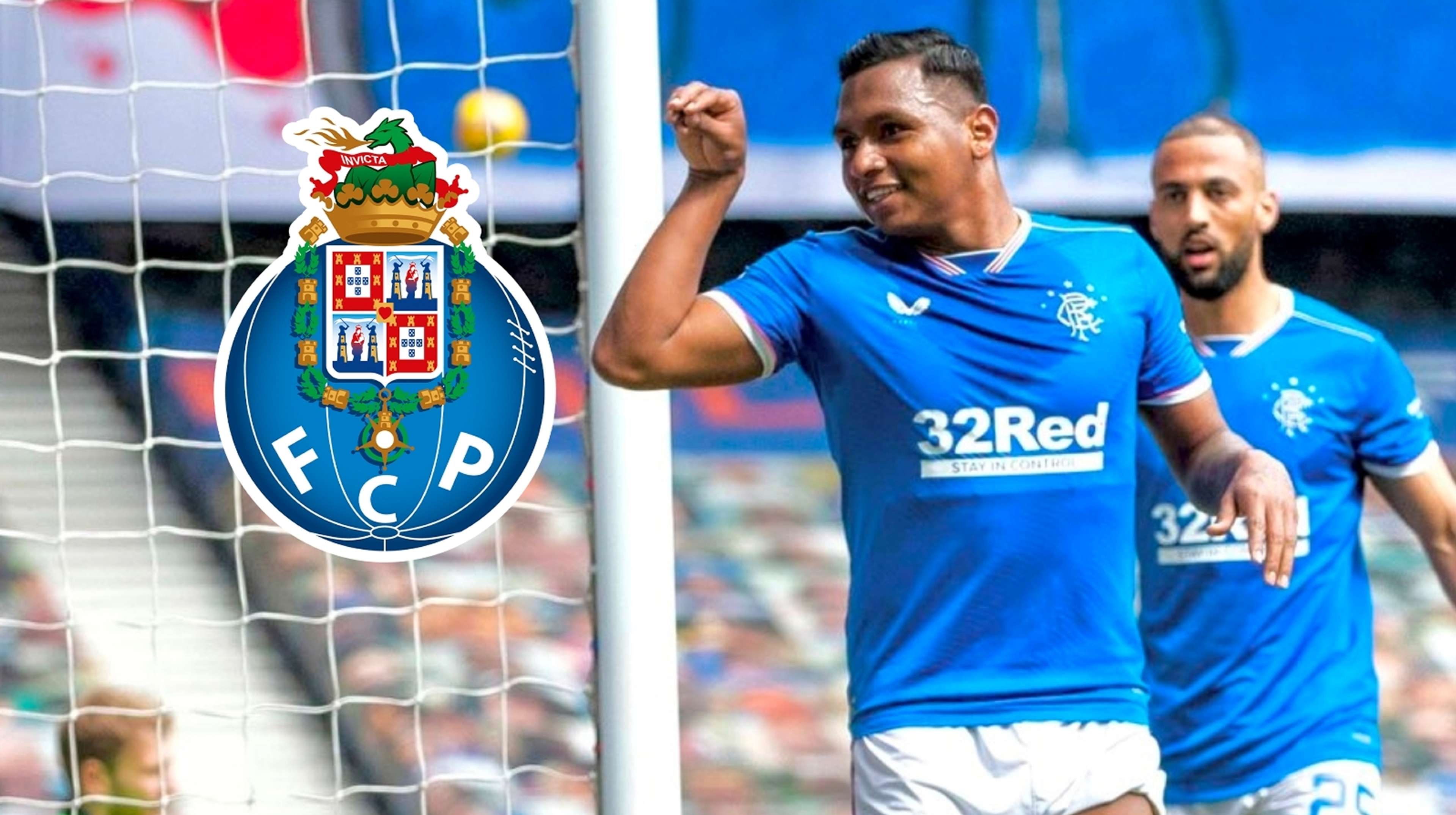 Alfredo Morelos Rangers Porto 2021