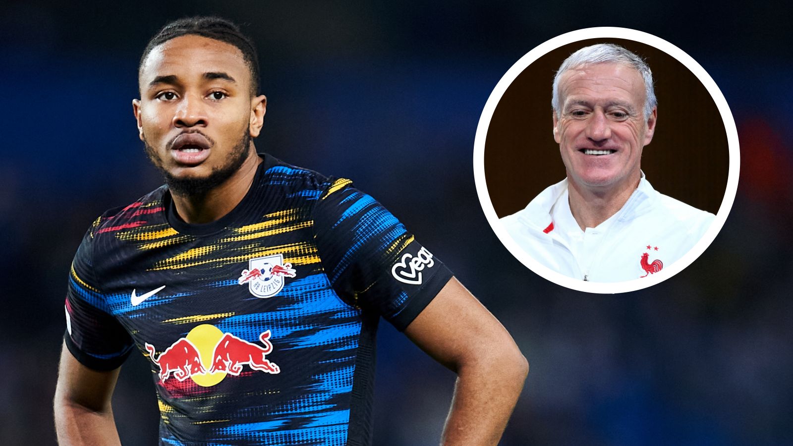 Equipe de France Christopher Nkunku Didier Deschamps