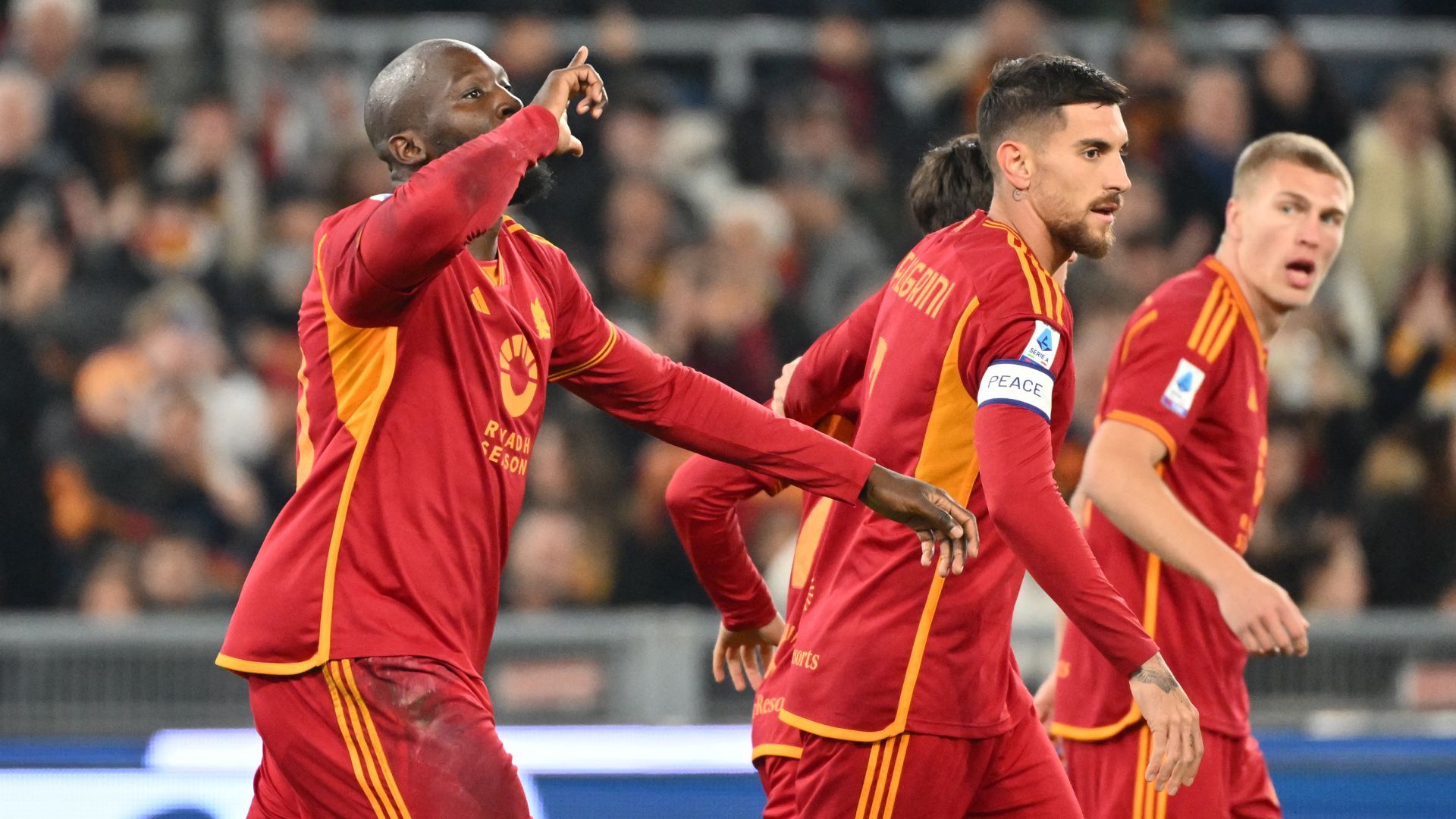 Romelu Lukaku Roma Fiorentina Serie A