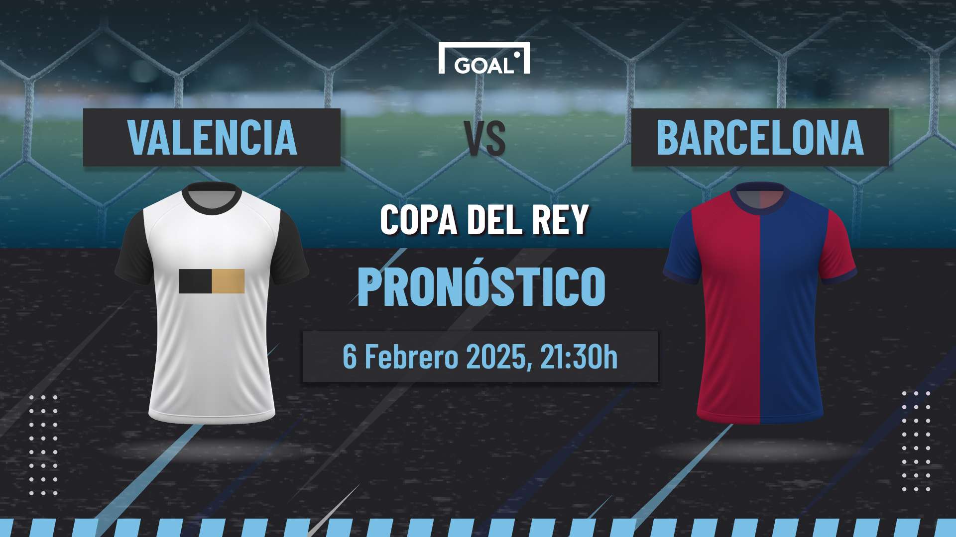 Valencia vs Barcelona Pronóstico y Apuestas Copa del Rey | 06/02/25