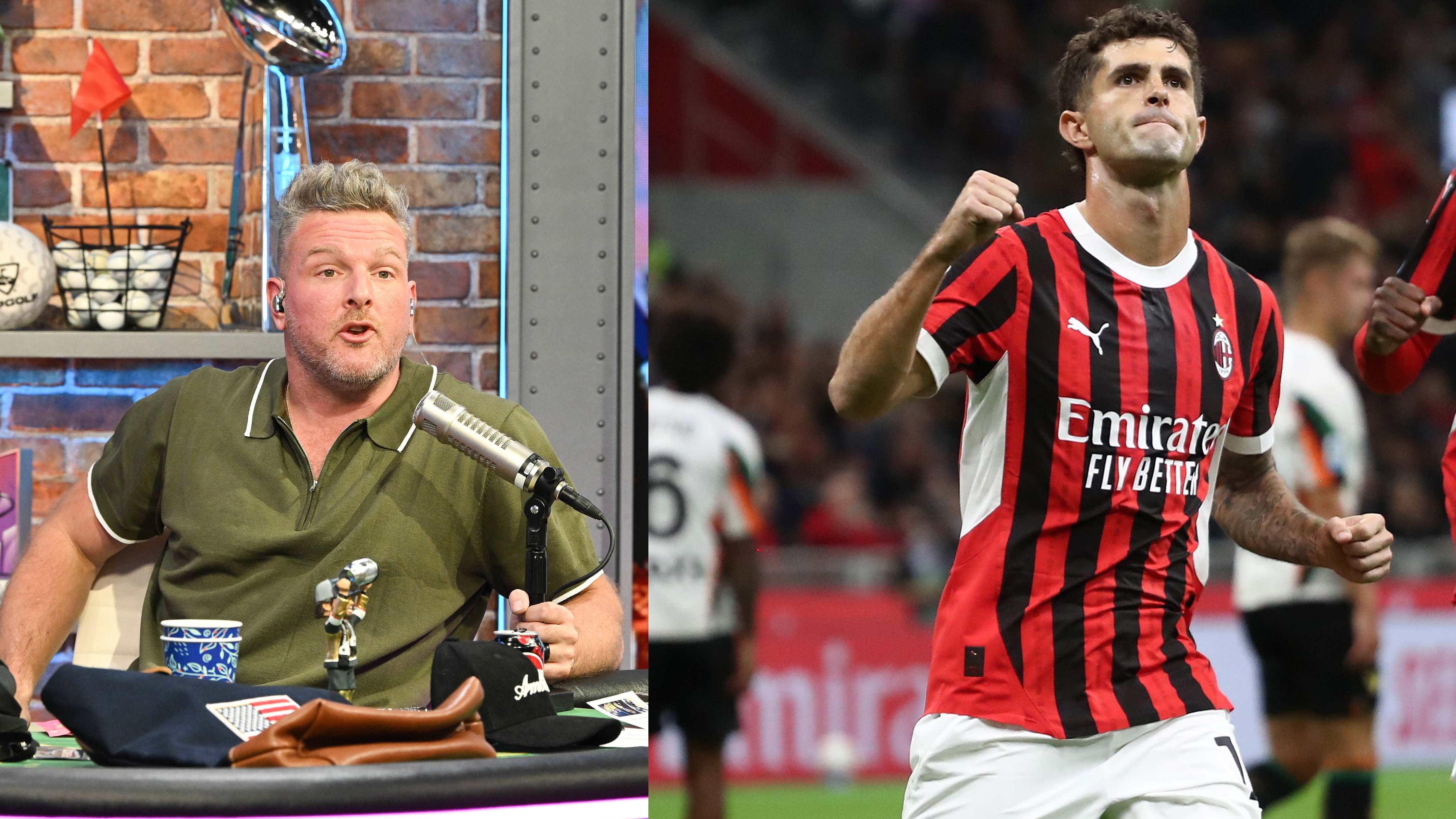 Pat McAfee, Christian Pulisic