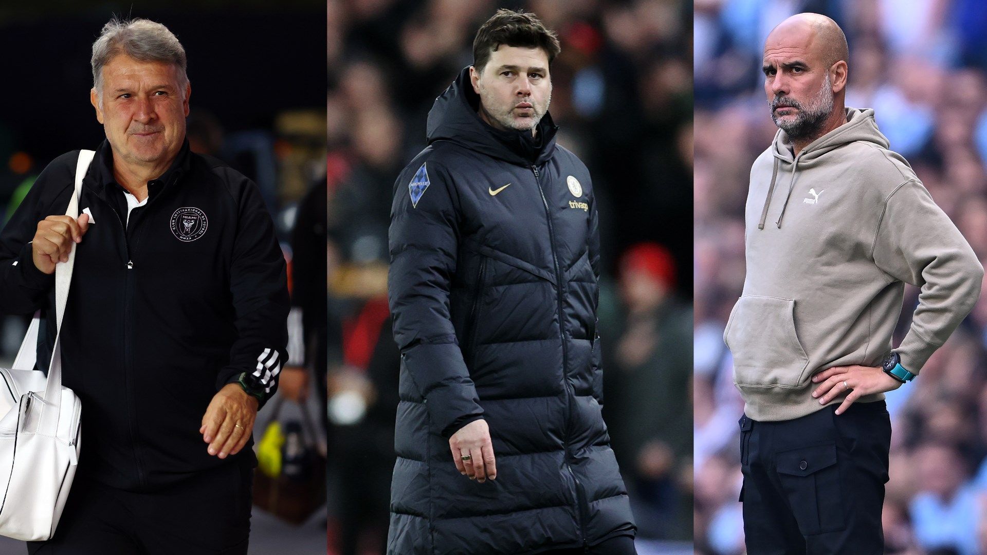 Mauricio Pochettino, Tata Martino, Pep Guardiola