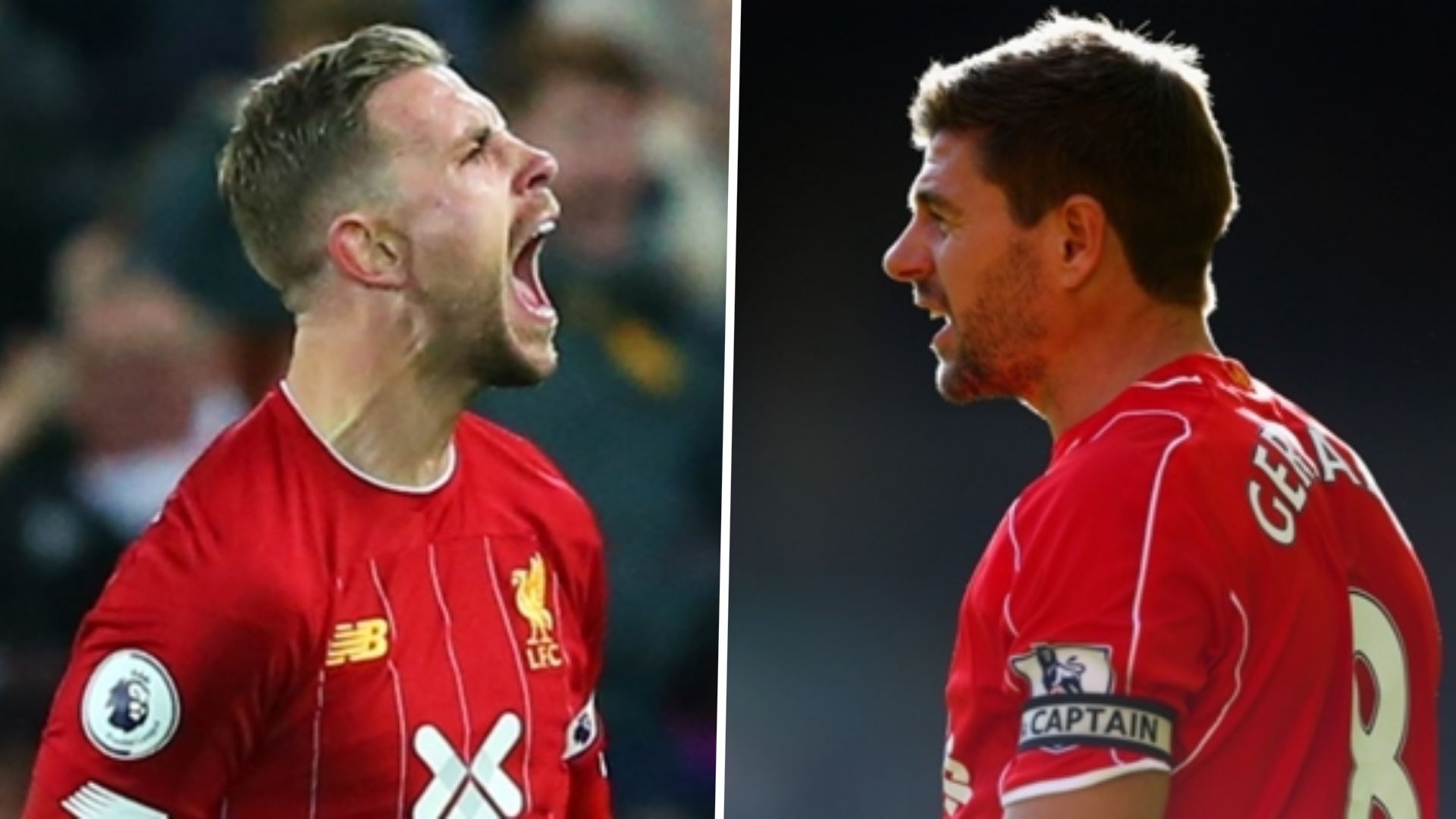 Jordan Henderson Steven Gerrard