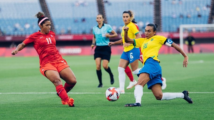 Marta - Canadá 0 x 0 Brasil - Olimpíadas Tóquio Tokyo 2020