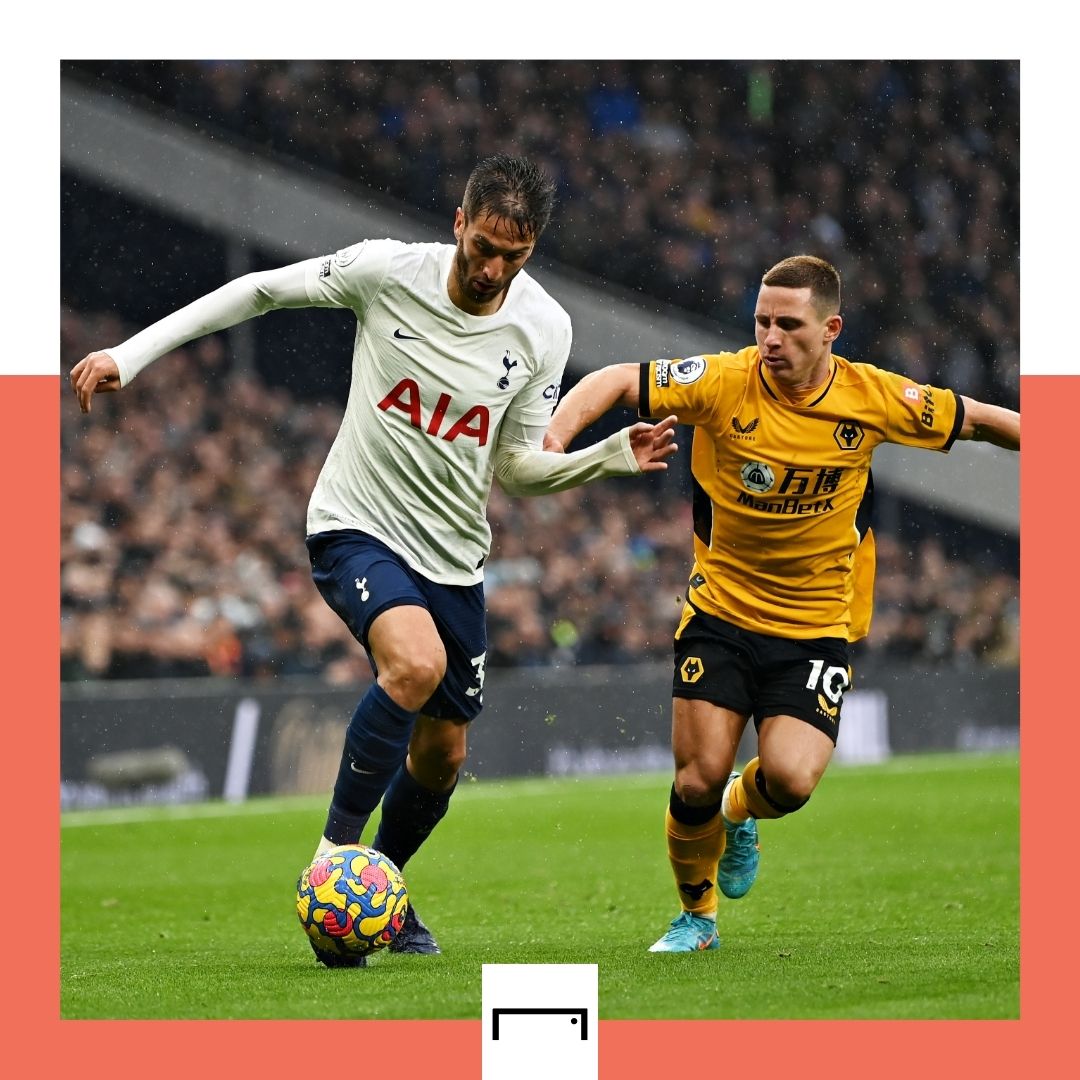 Rodrigo Bentancur Tottenham Wolves Premier League 2021-22 GFX