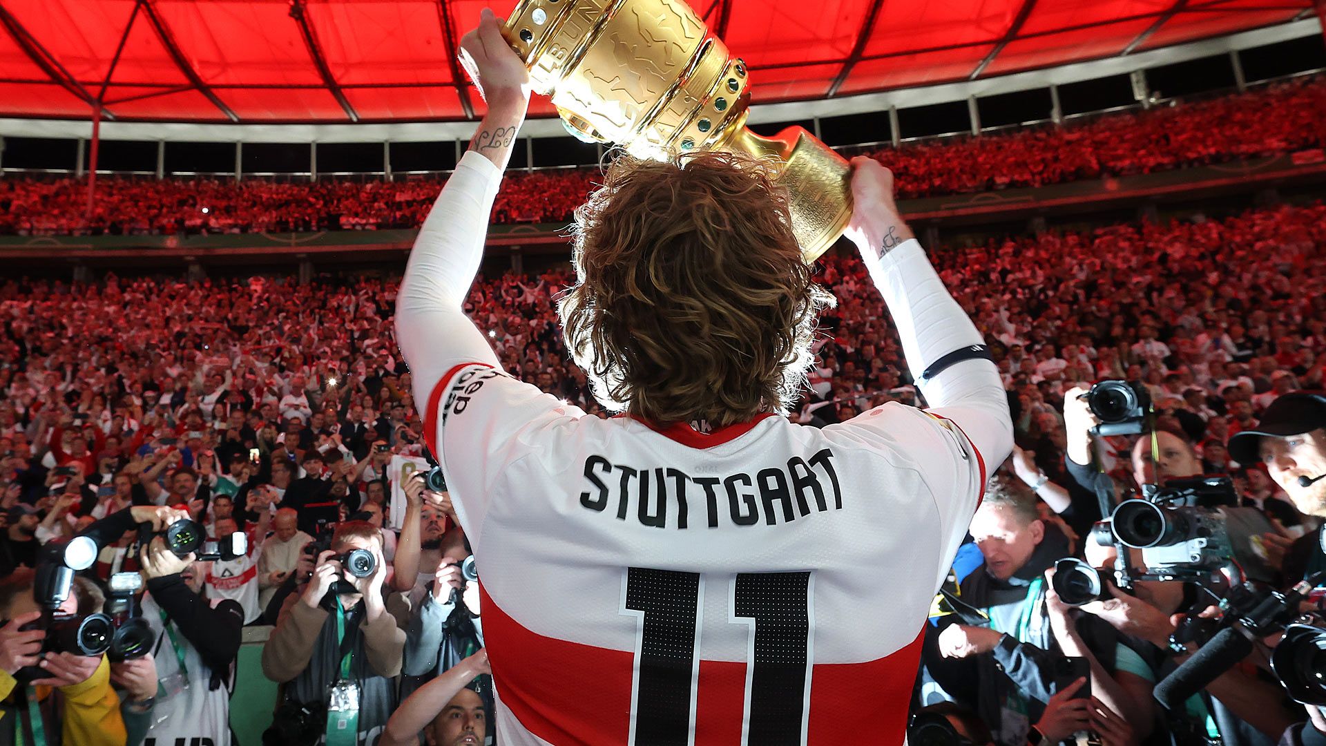 Nick Woltemade VfB Stuttgart DFB Pokal