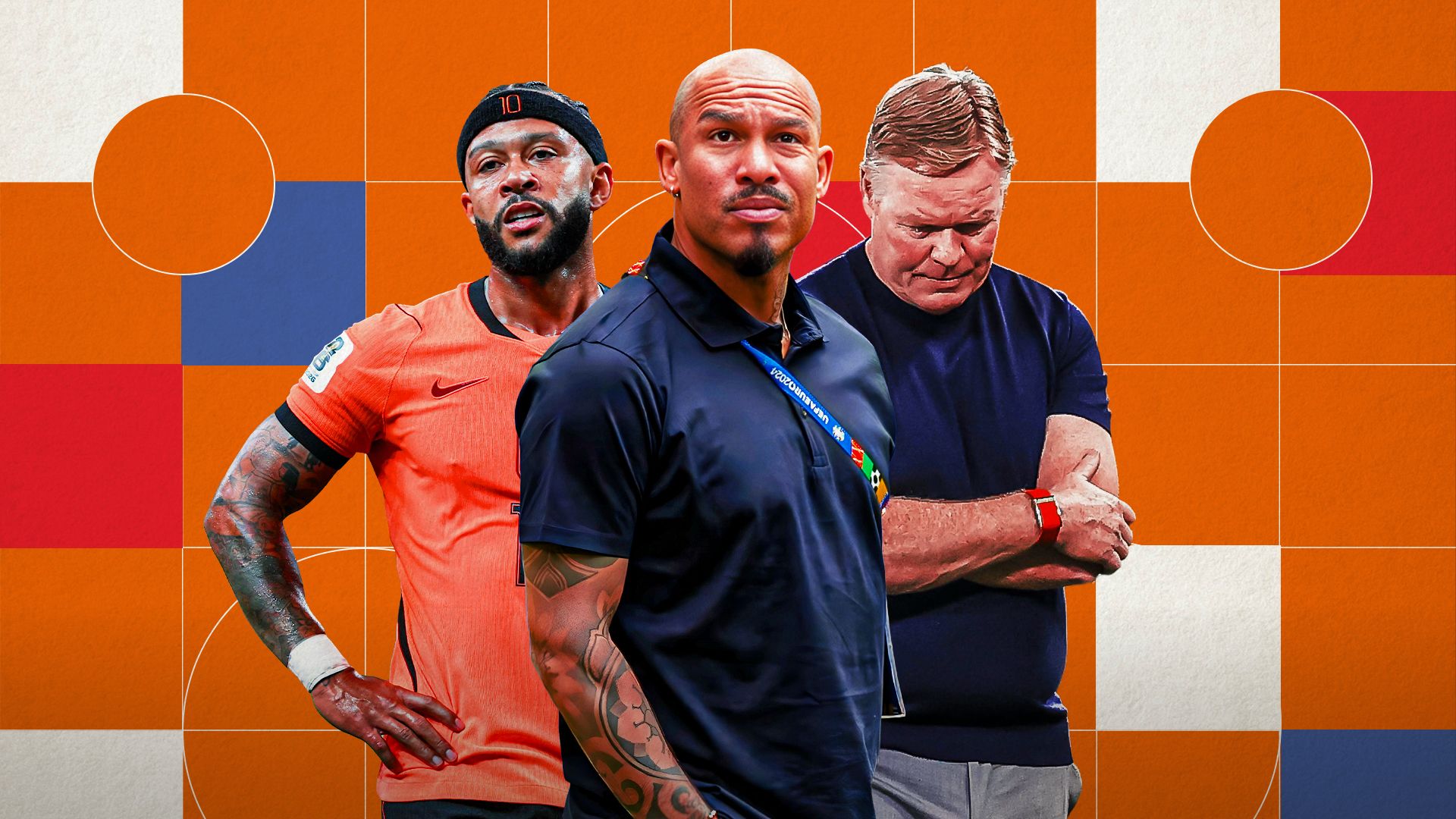 Memphis Depay, Nigel de Jong, Ronald Koeman