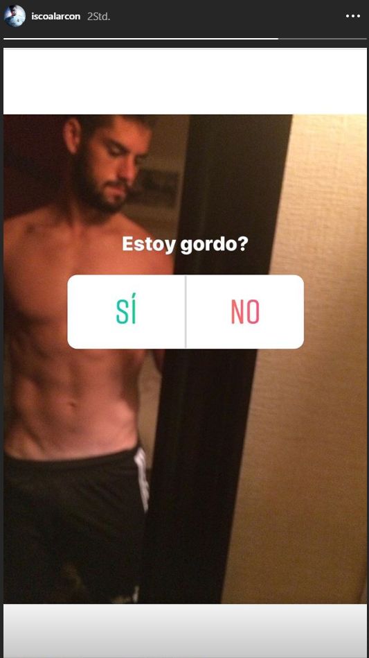 Isco Instagram fat