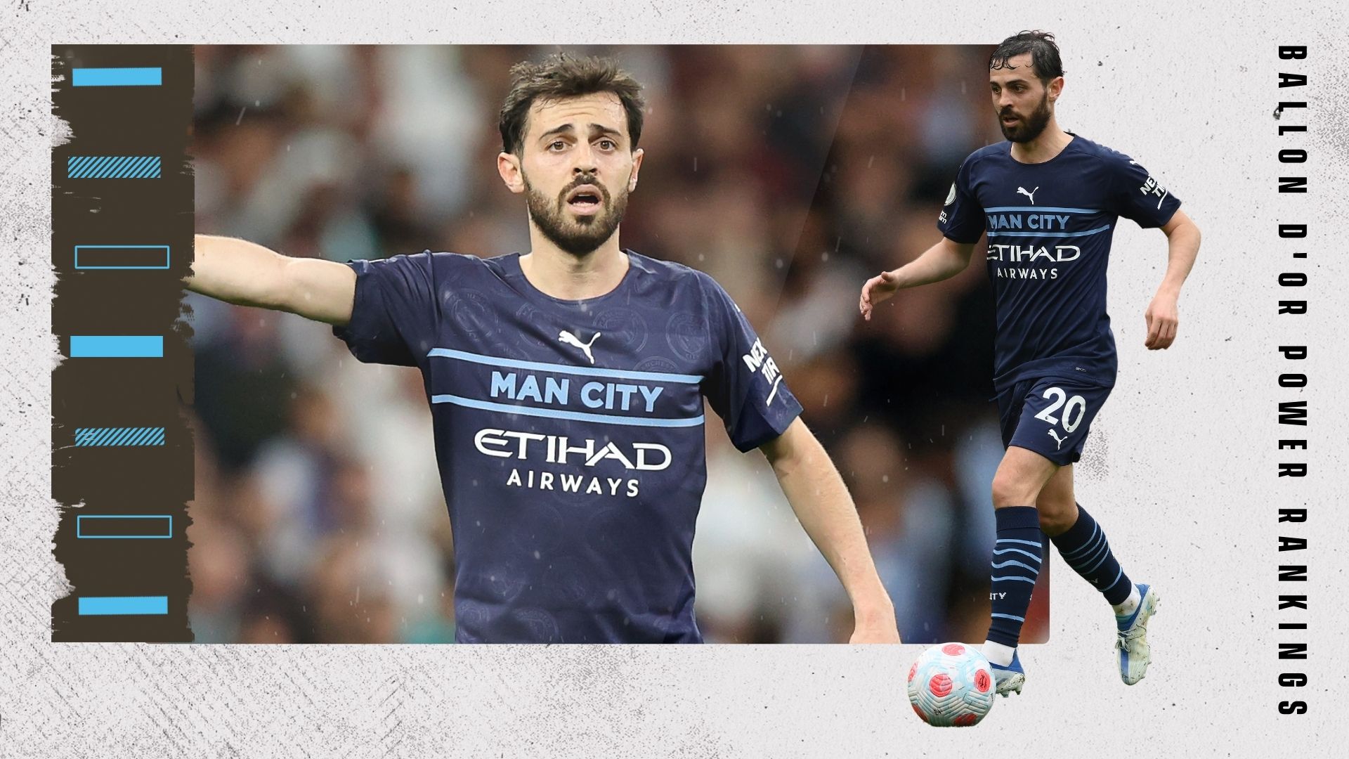 Bernardo Silva Ballon d'Or Rankings GFX