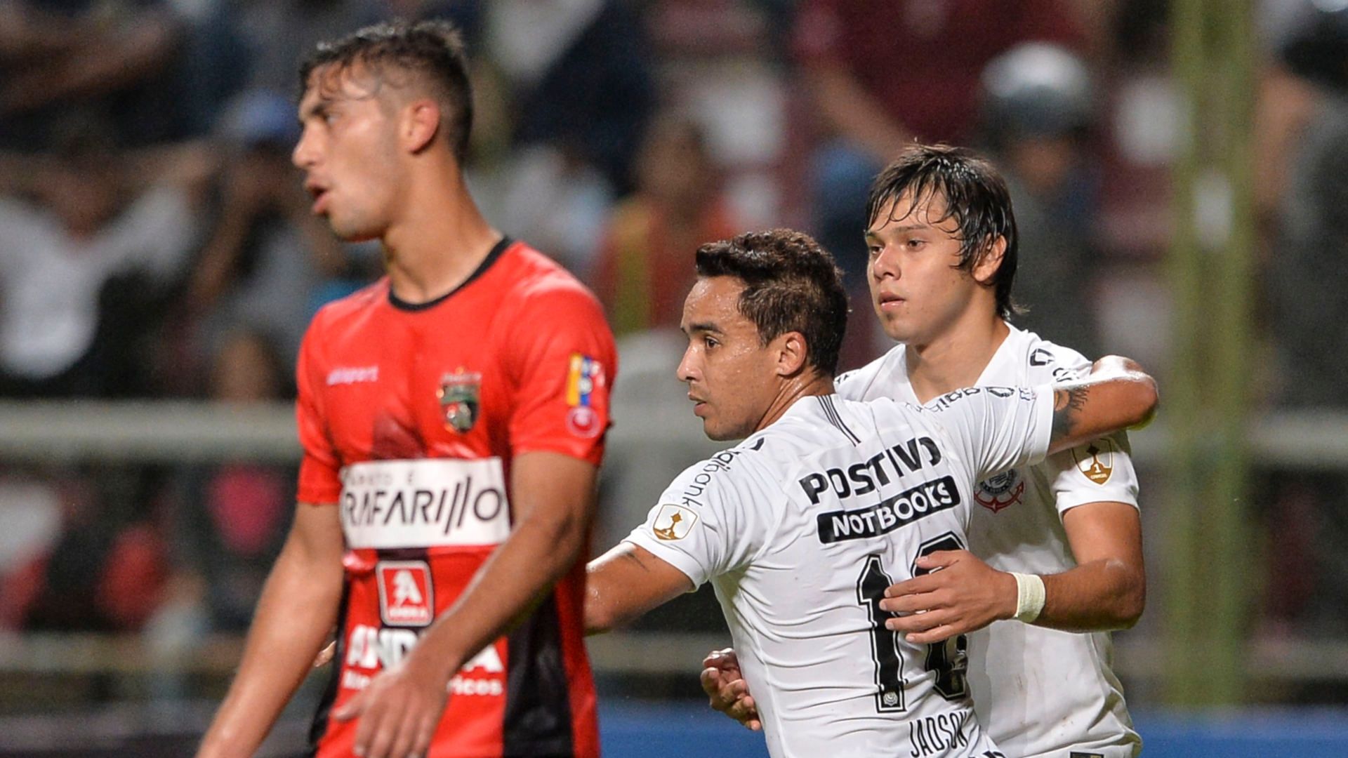 Jadson Angel Romero Deportivo Lara Corinthians Copa Libertadores 17052018
