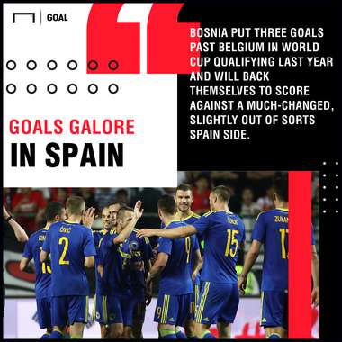 Spain Bosnia graphic