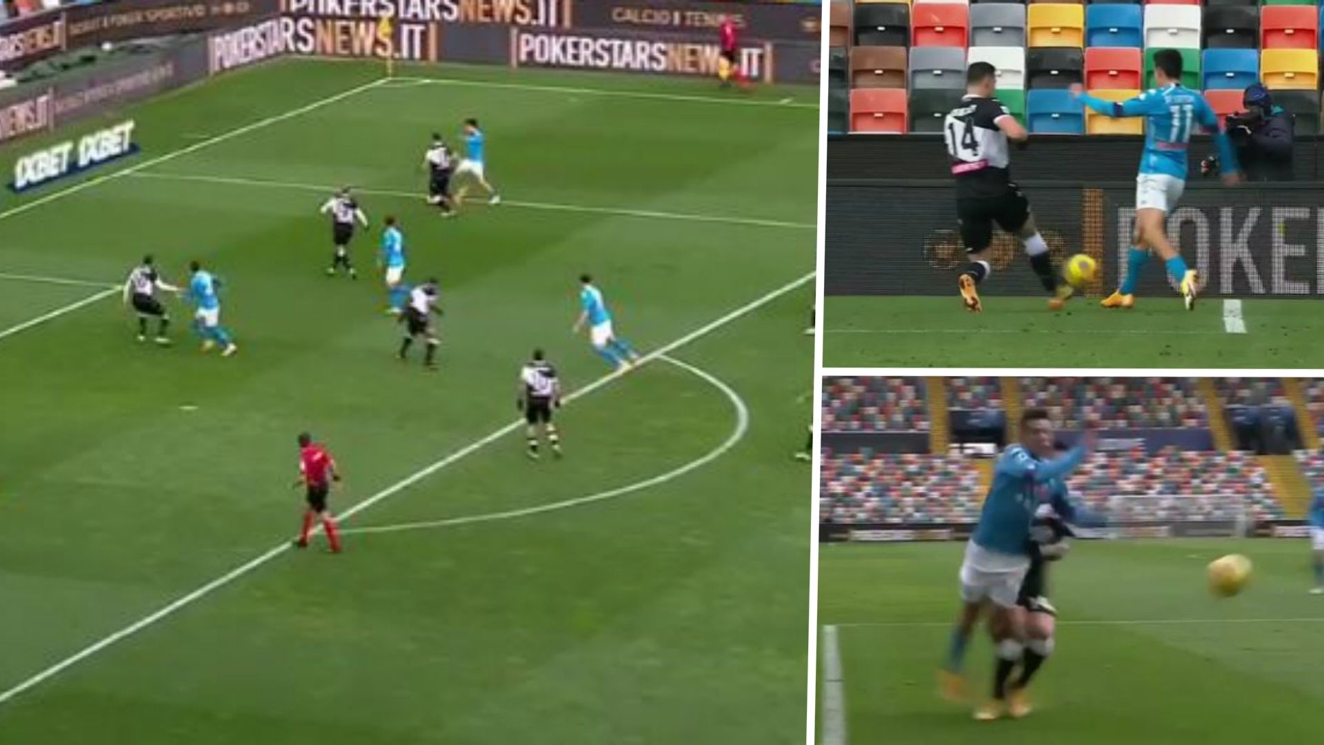 Lozano penal Udinese