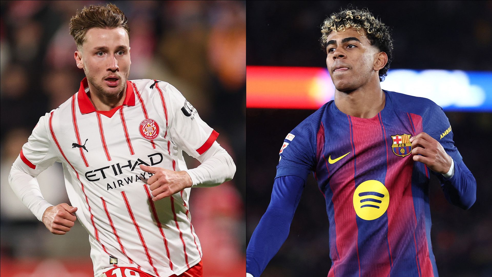 Vladyslav Vanat Girona Lamine Yamal Barcelona