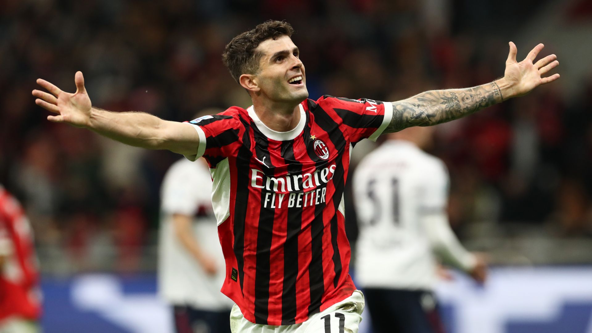 Christian Pulisic Milan 2024-25