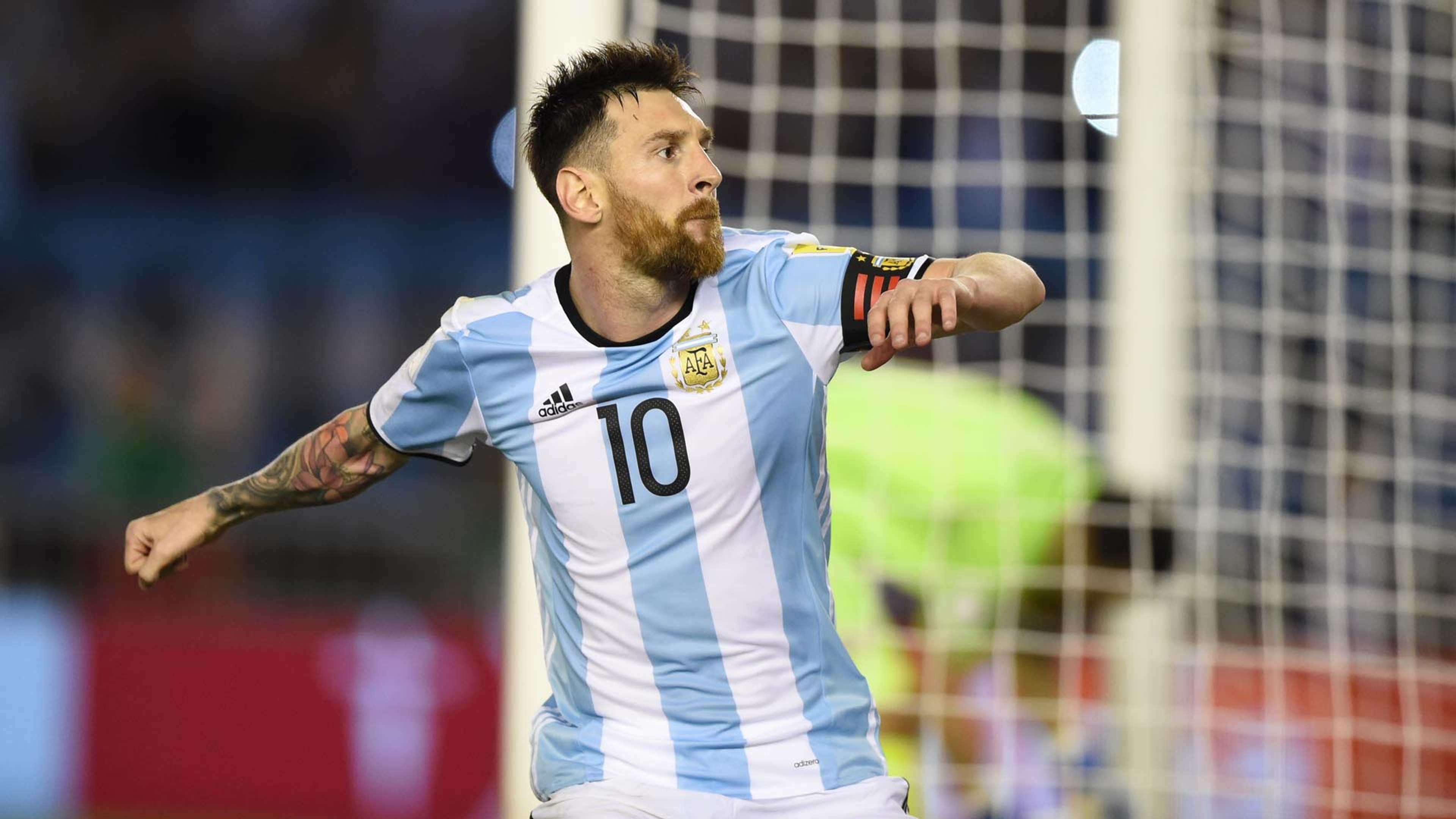 Lionel Messi Argentina Chile Eliminatorias 240317