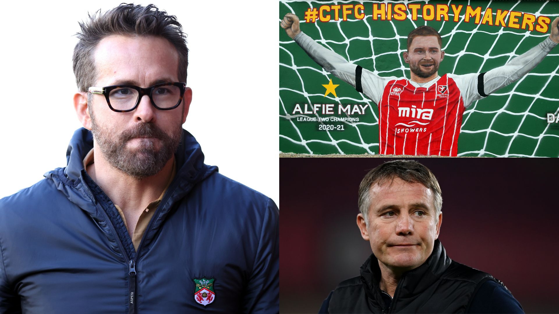 Wrexham split Alfie May Phil Parkinson Ryan Reynolds