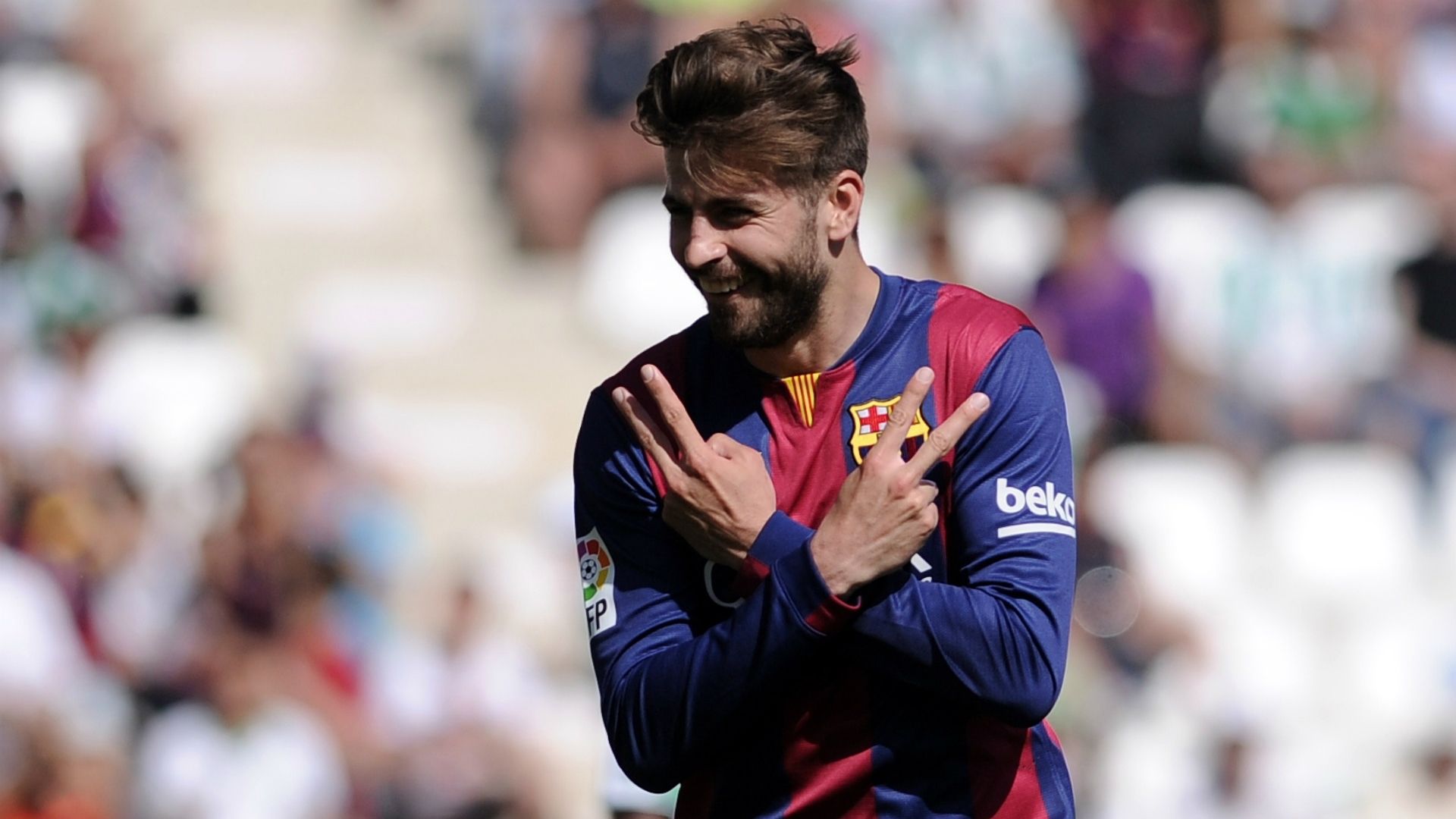 Gerard Pique Cordoba Barcelona Liga BBVA 05022015