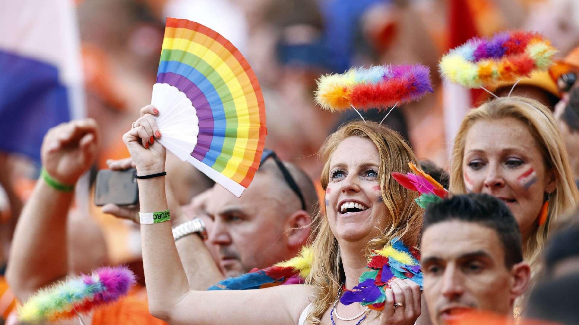 Netherlands Czech Republic Euro 2020 Rainbow flag