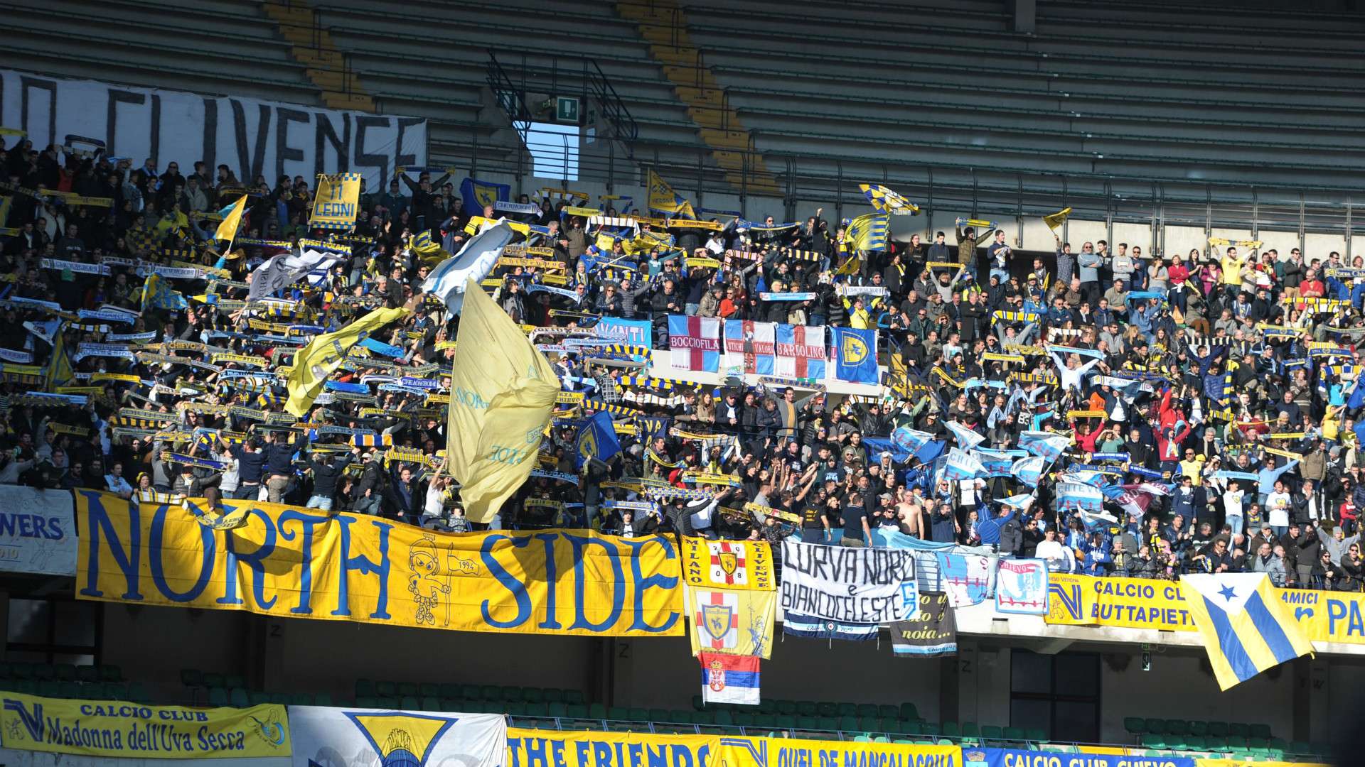 Chievo Verona fans 21122014 Serie A