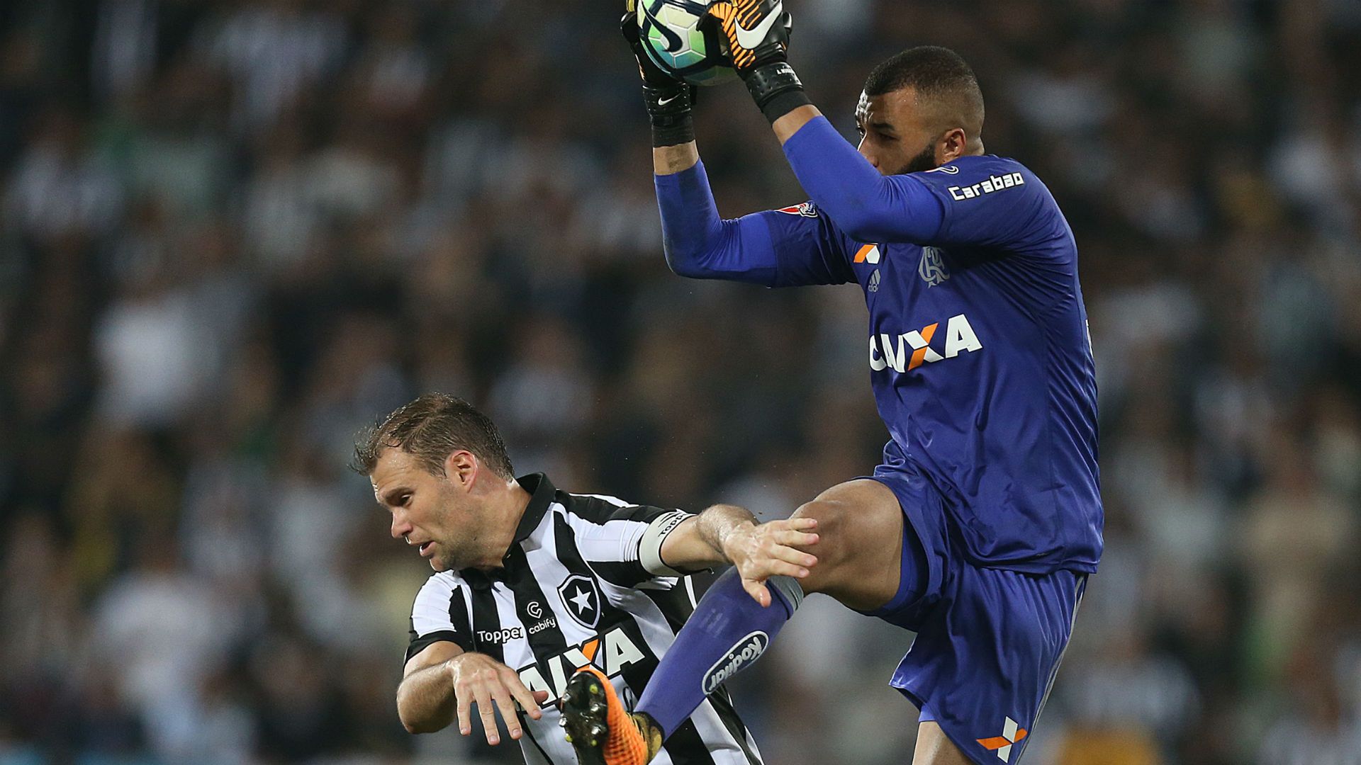 Joel Carli Muralha Botafogo Flamengo Copa do Brasil 17 08 2017