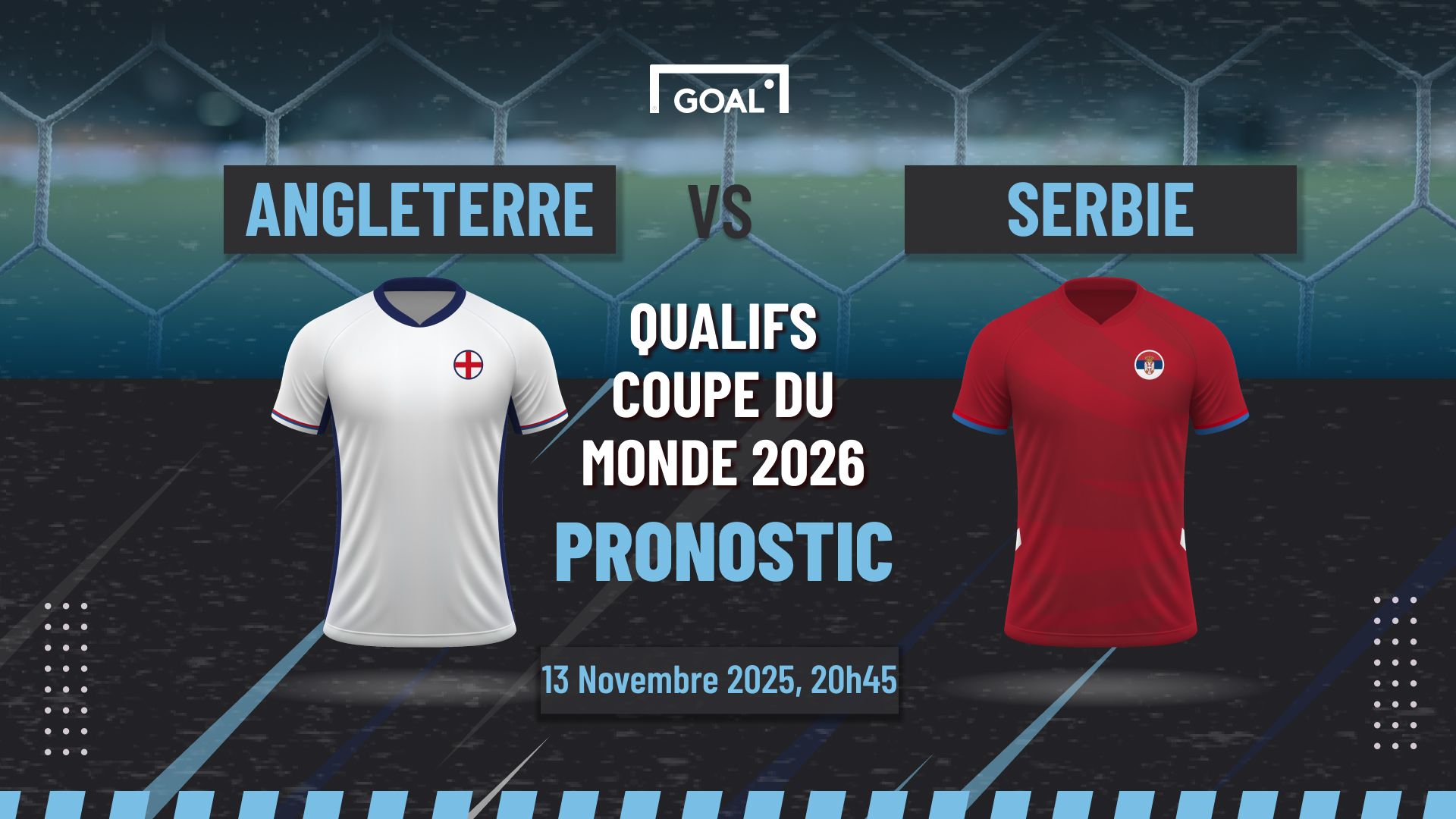 Pronostic Angleterre vs Serbie