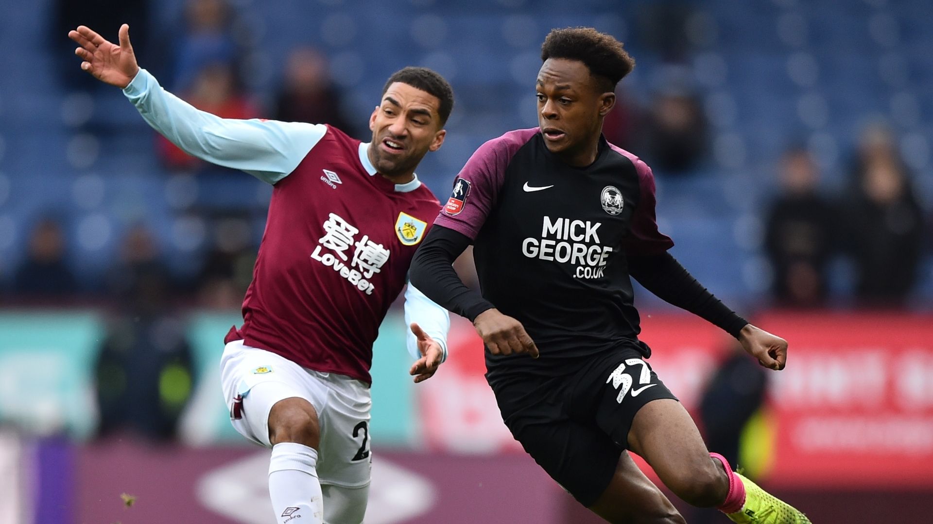 Ricky-Jade Jones, Peterborough vs Burnley