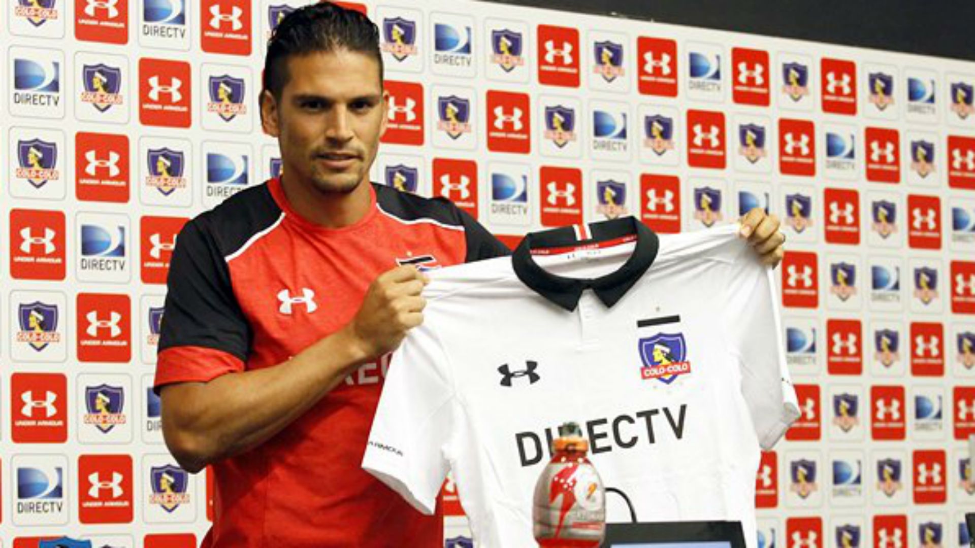 Mark González. Colo Colo. Presentación oficial