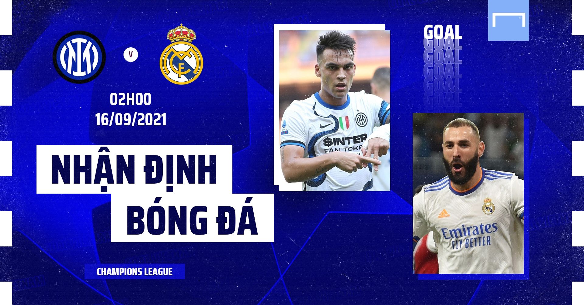 Preview Inter vs Real Madrid 2021/22 Champions League GFX
