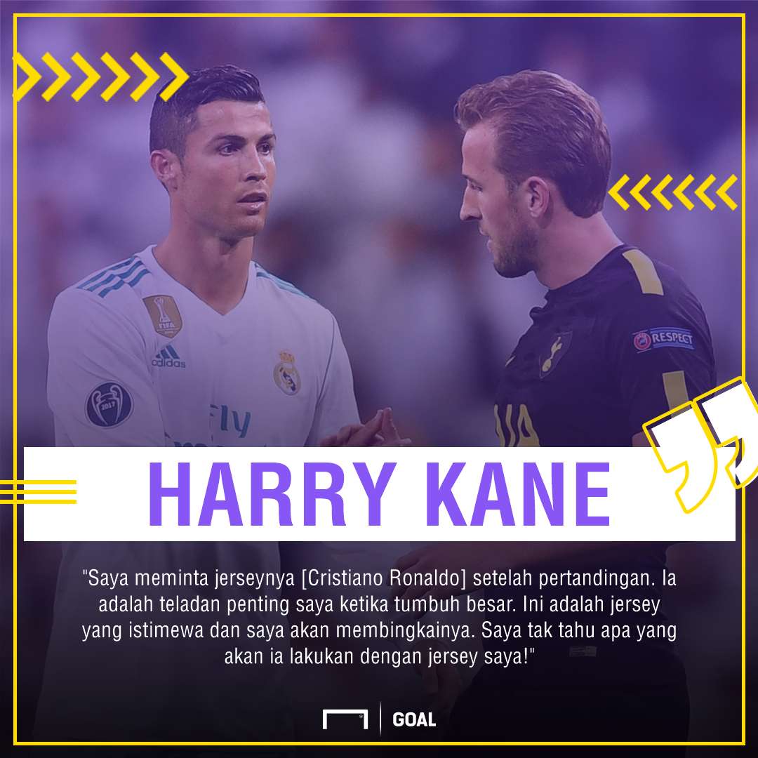 GFXID - Harry Kane Idolakan Cristiano Ronaldo