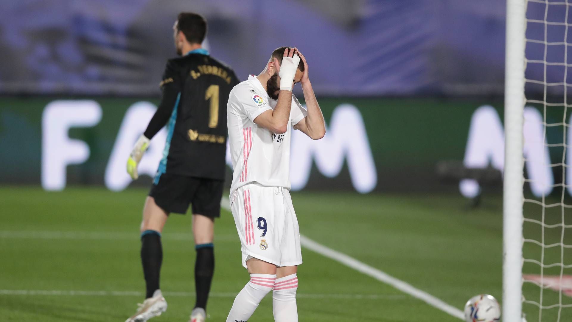 Real Madrid Osasuna Primera División Karim Benzema Sergio Herrera