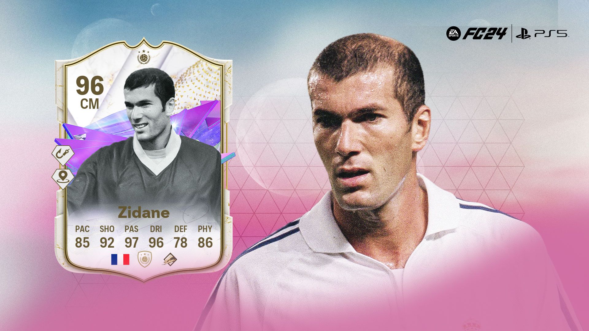 Zidane EA FC 24 card