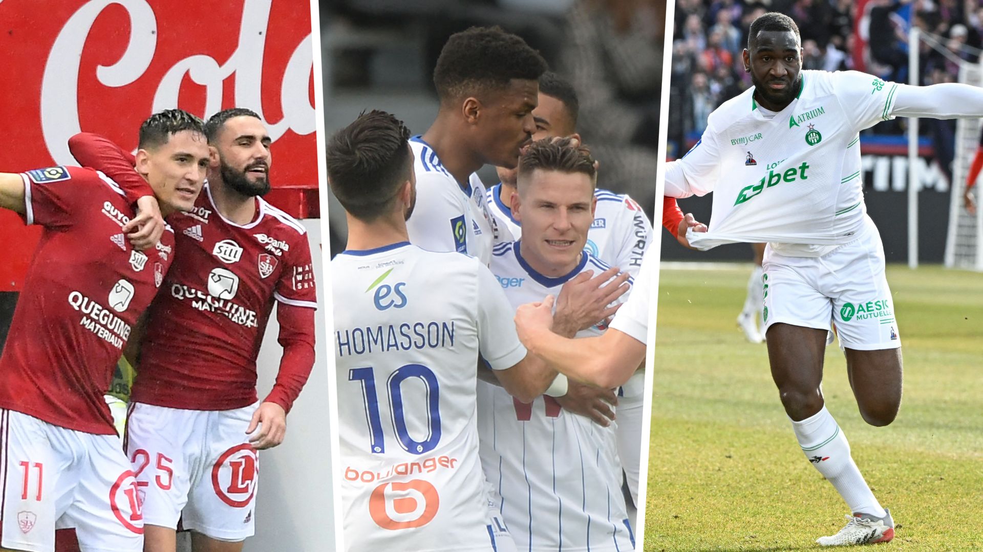 Ligue 1 Multiplex J24 Brest Strasbourg Saint-Etienne