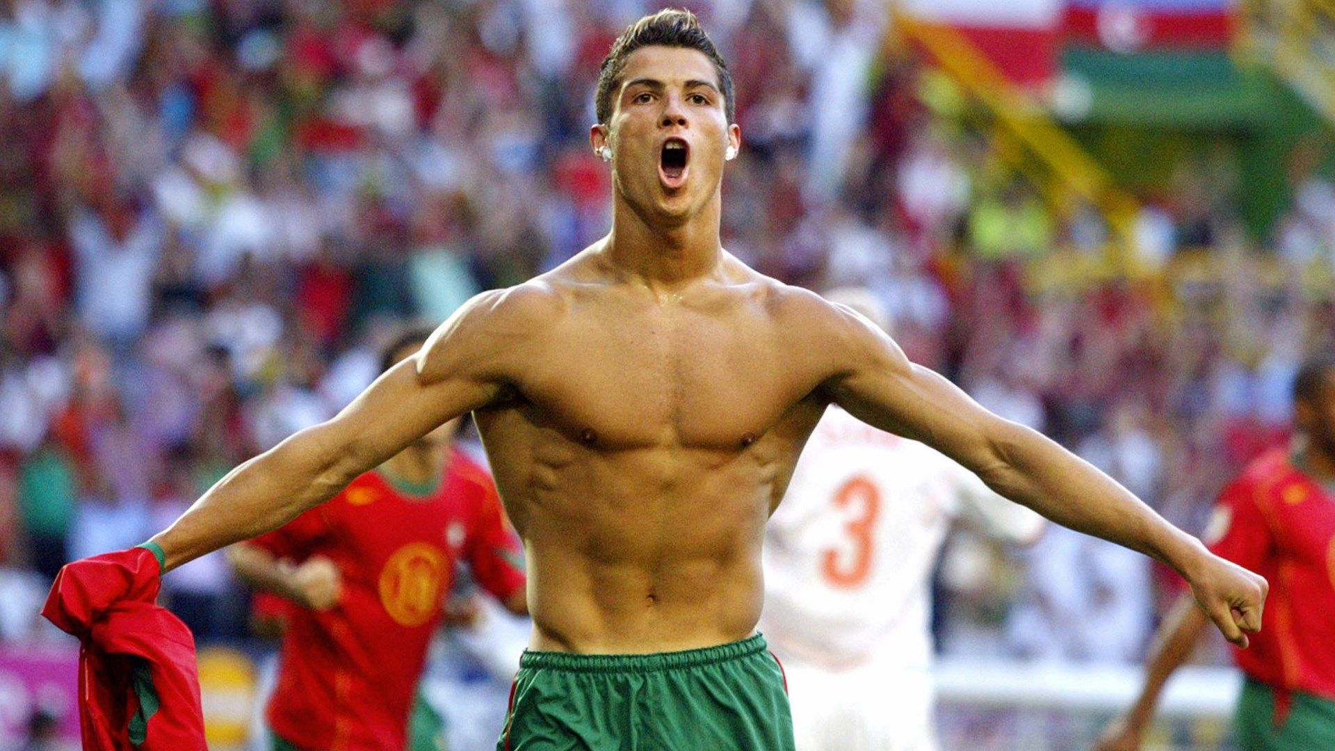 Cristiano Ronaldo Portugal European Championship 2004