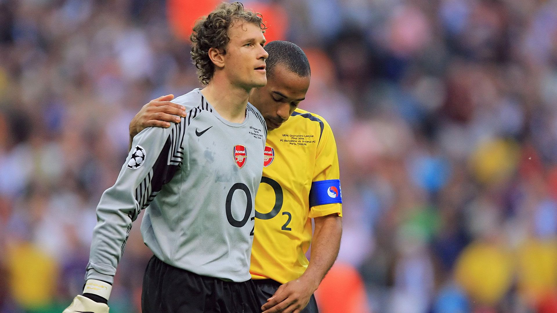 Jens Lehmann Thierry Henry Arsenal Barcelona