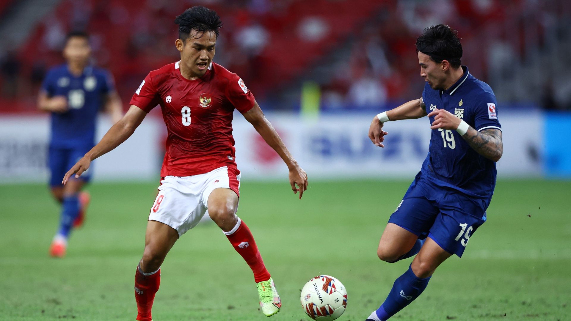 Witan Sulaeman - Indonesia & Tristan Do - Thailand Piala AFF 2020