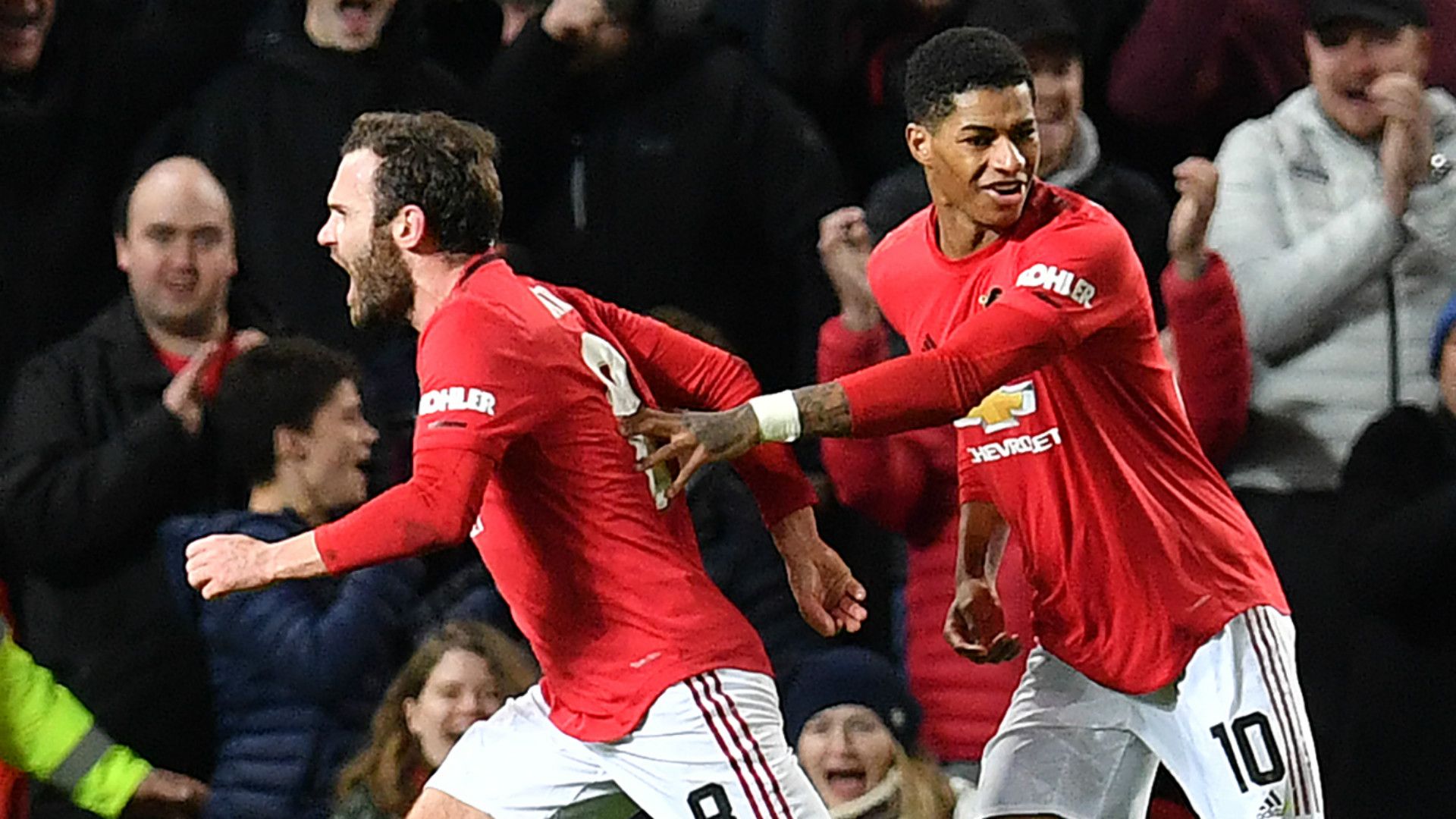 Juan Mata Manchester United 2019-20