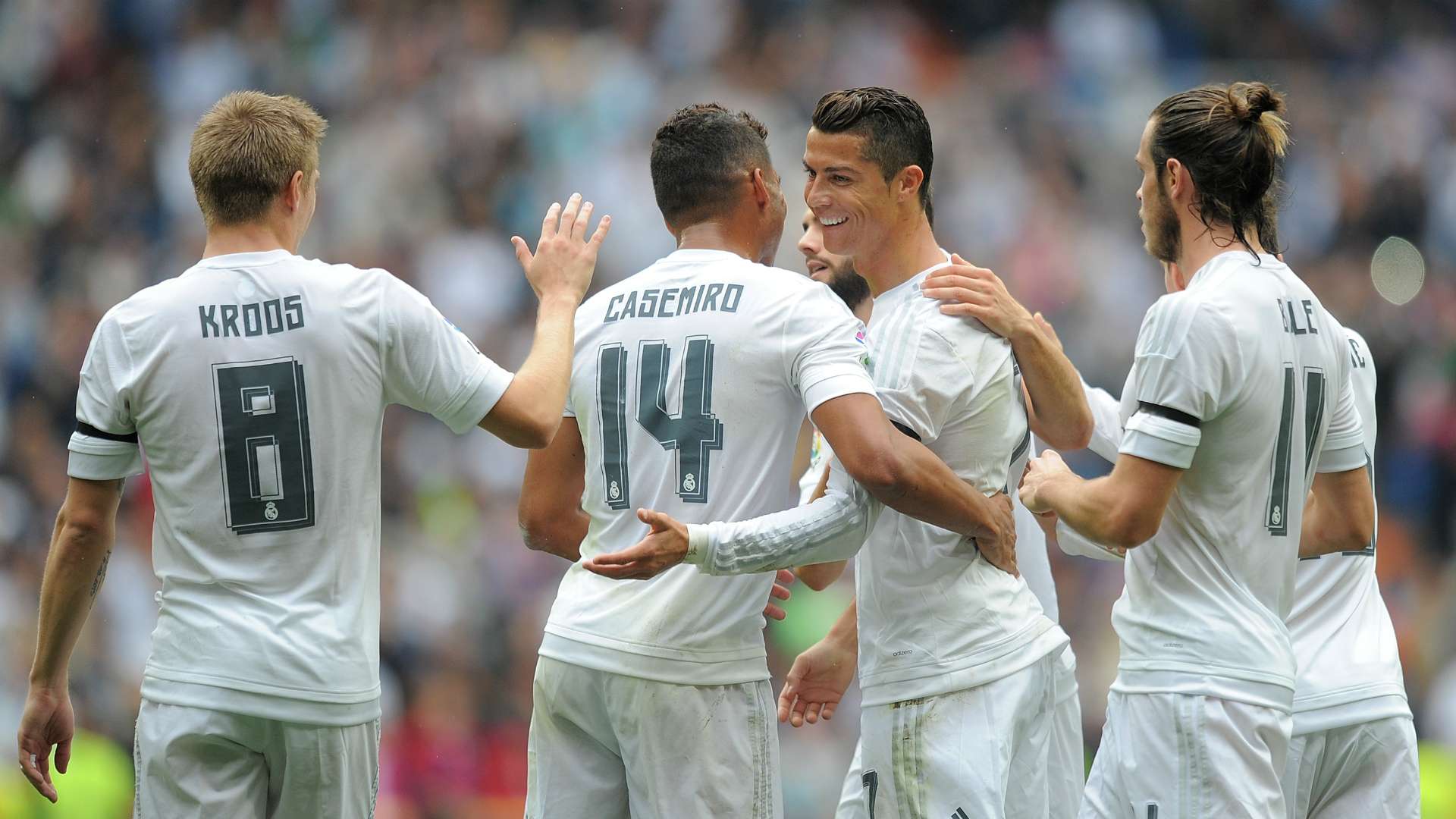 Cristiano Ronaldo Casemiro Real Madrid Levante La Liga 101712015