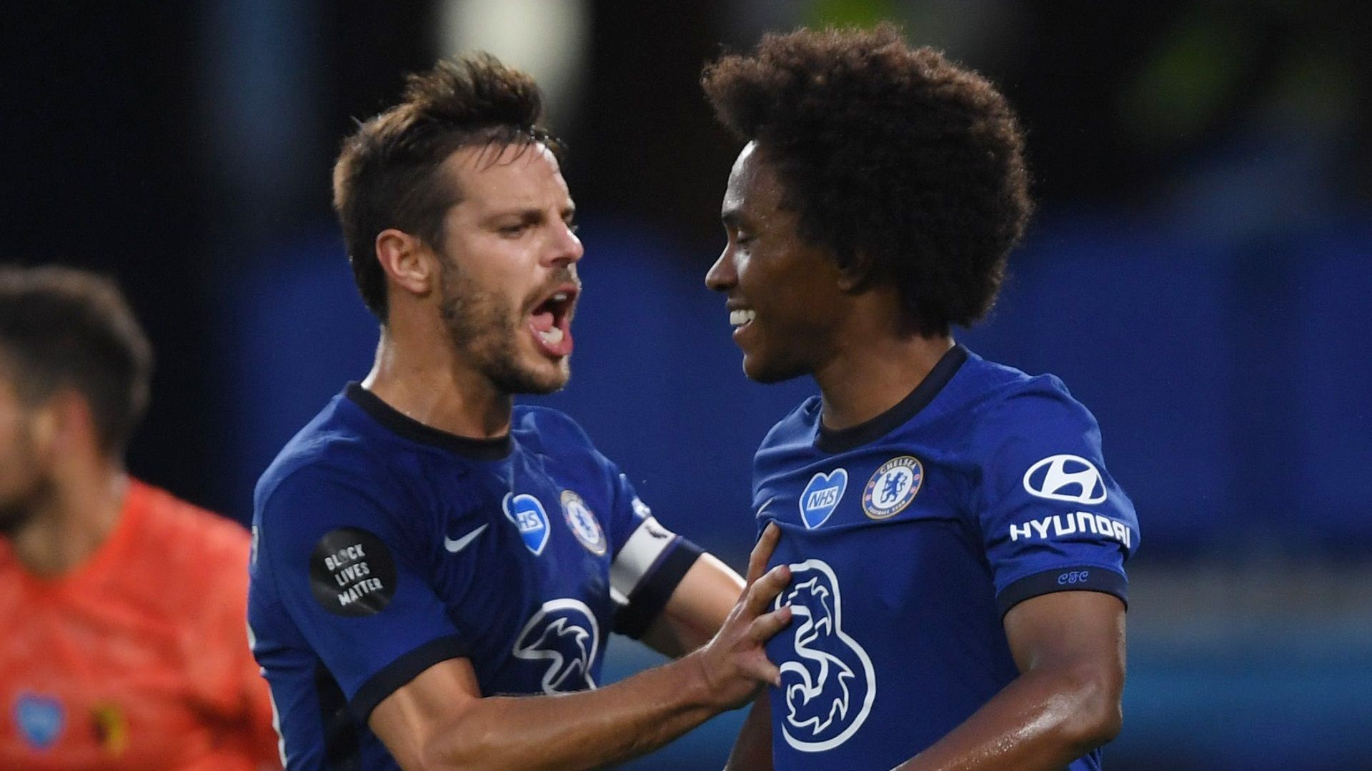 Cesar Azpilicueta Willian Chelsea 2019-20