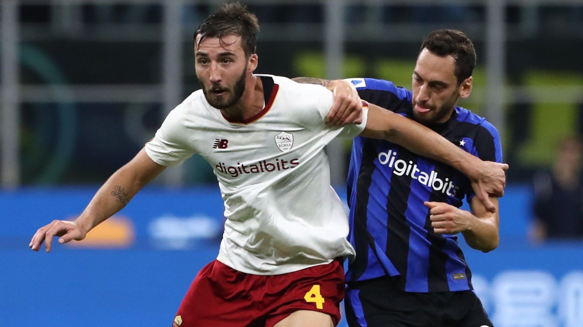 Cristante Calhanoglu Inter Roma