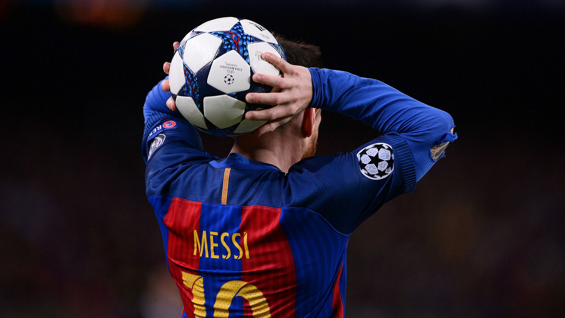 Lionel Messi Barcelona PSG UEFA Champions League 08032016